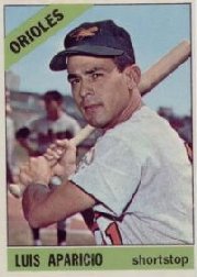 1966 Topps Baseball Cards      090      Luis Aparicio DP